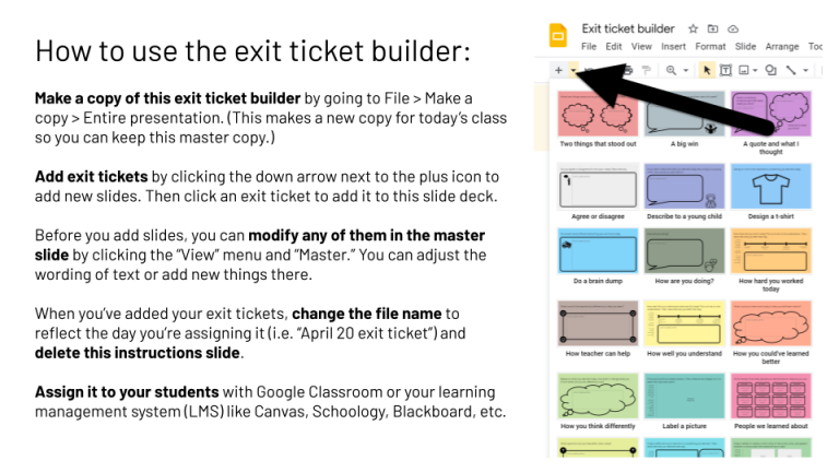 WCSdigital's tweet photo. If you use Exit Tickets in your classroom, be sure to check out this post from @DitchThatTxtbk! Be sure to read to the end for prompts and an exit ticket builder template!
https://t.co/B4Cs6p2XzP @jmattmiller @WCSdigital #WCSdigitallearning https://t.co/OEleKHETzd