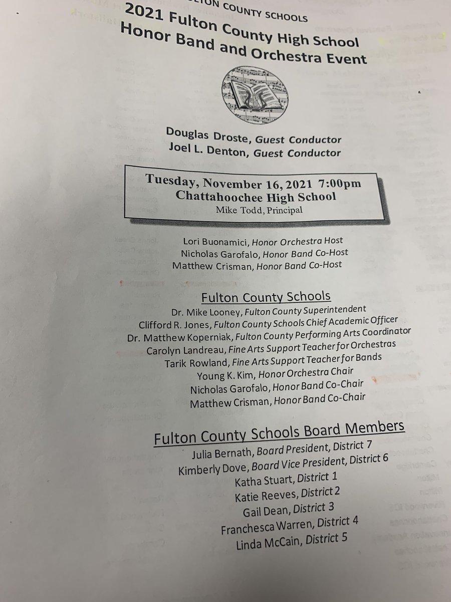 CentennialOrch1's tweet image. What a wonderful night. Great job to our @The_CHSKnights Orchestra representatives and all of the @FultonCoSchools HS Honor Orchestra and Band students! @CampbellK1EDU @Cen10FineArts @juliabernath @FultonZone5 @koperniak
