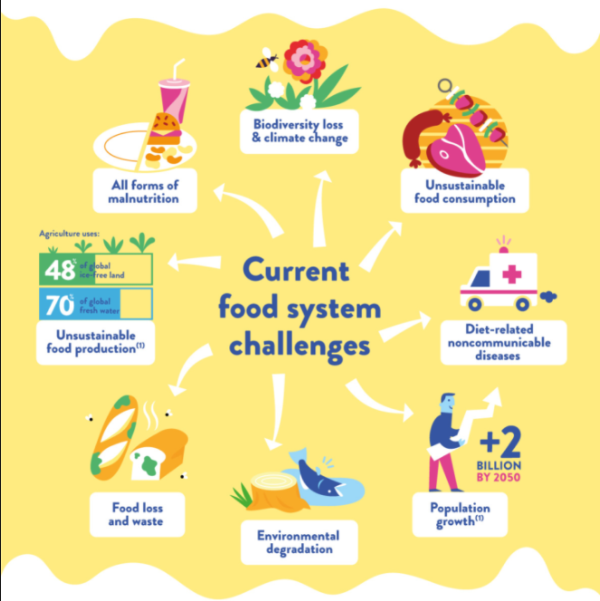 YogurtNutrition's tweet photo. Sustainable healthy diets are dietary patterns that:
⚕️ Promote all dimensions of individuals’ health and wellbeing
🌿 Have a low environmental impact
🤝💰 Are accessible, affordable, safe, equitable and culturally acceptable
#SD4ALL https://t.co/FTHEDZtPgX