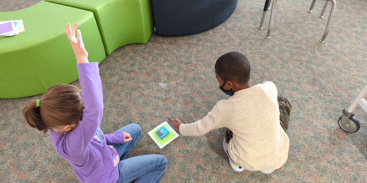 Learning with <a href="/SpheroEdu/">Sphero Education</a> Indi car robot in <a href="/NinaThwaites/">Miss Thwaites - Libratory Engineer</a> class today <a href="/OPLCLearns/">OPLC</a> So. Much. Fun!!!! #bravesspotlight