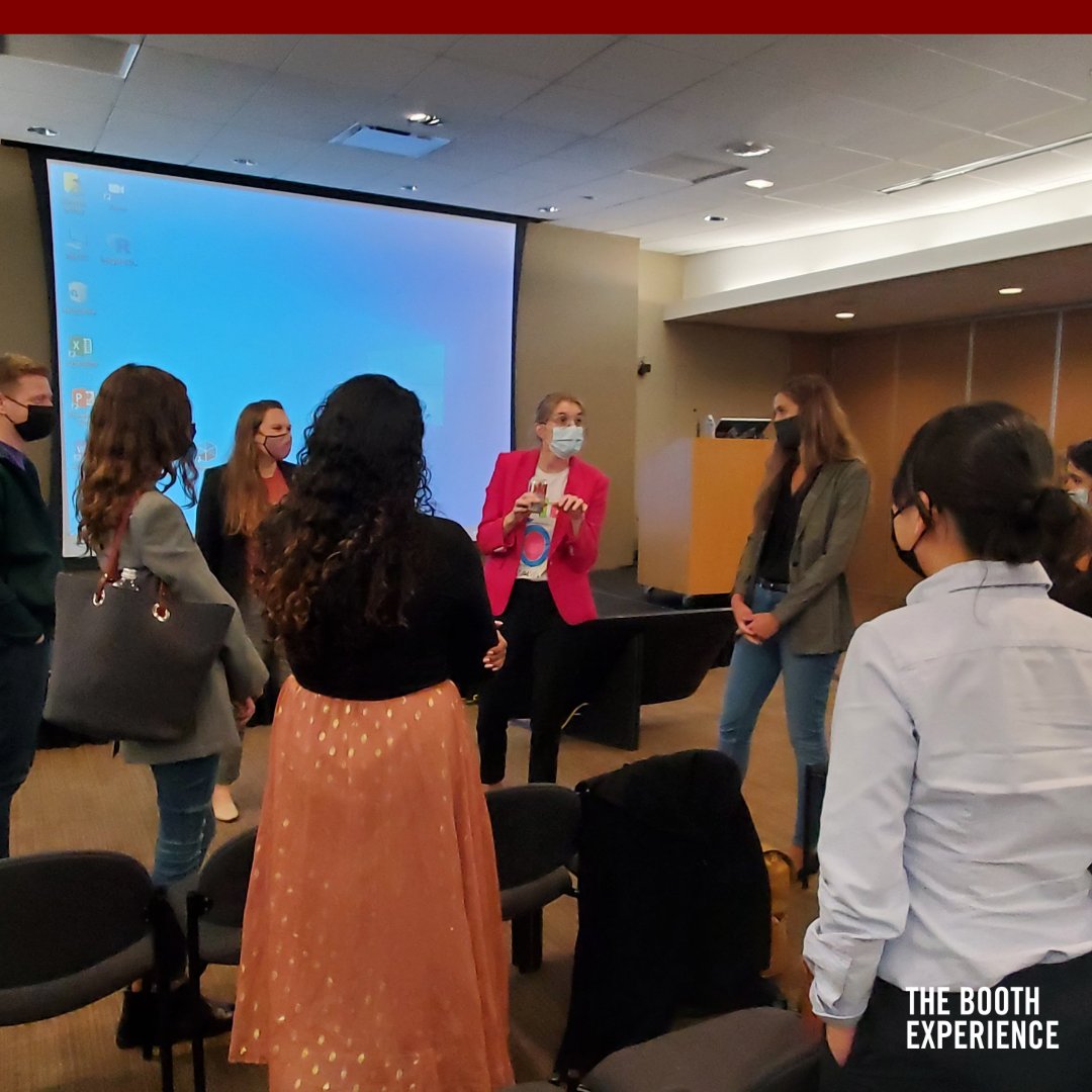 TheBoothExp's tweet photo. As part of the Kilts Center for Marketing Speaker Series, Booth students were able to hear from Michelle St. Jacques, CMO of Molson Coors. Camila Poggi, Class of 2023, shares her key takeaways from the event. Read more at the link in our bio. 

#mba #marketing #whybooth https://t.co/hqkj9dRPWw