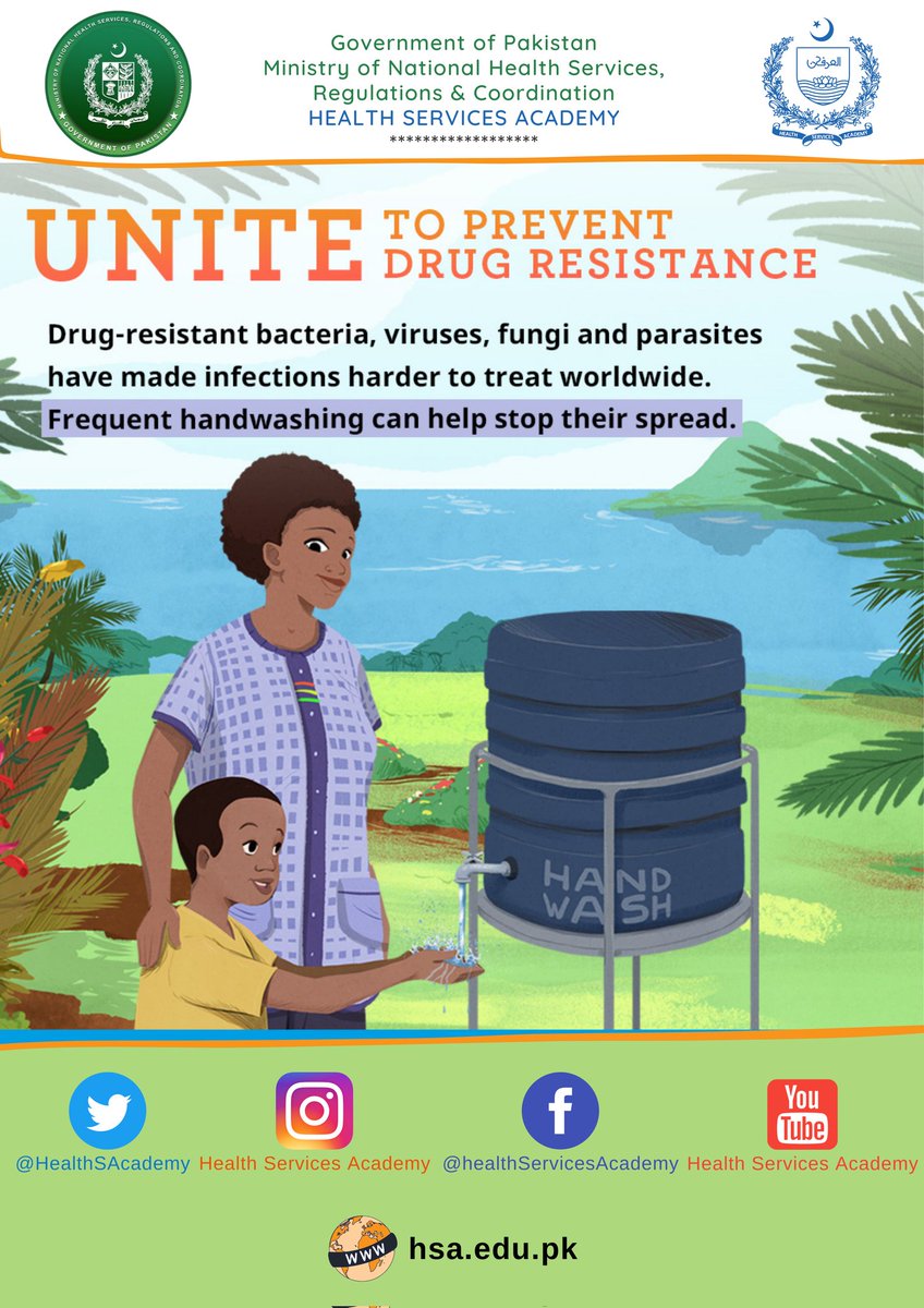 Tanveer32915182's tweet photo. Frequent hand washing can help stop their Spread
#HandleWithCare
#AntimicrobialResistance
#KeepAntibioticsWorking
#HSAAMRAwarenessWeek
#WAAW https://t.co/cCuK6LUoa0