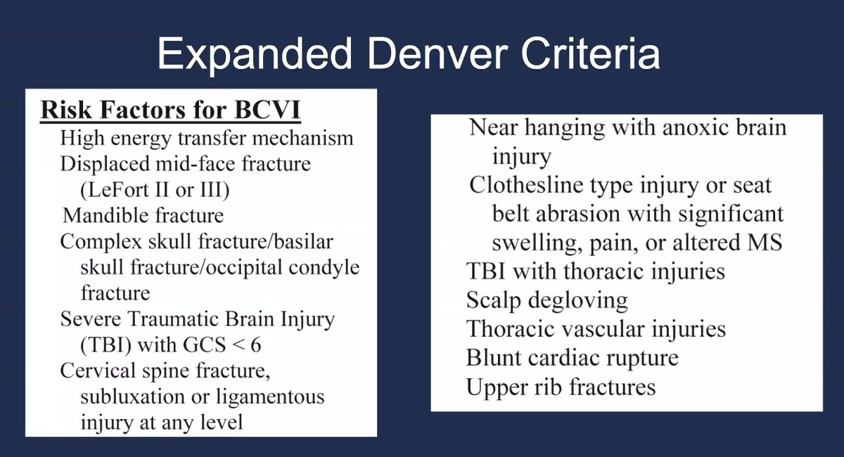 Denver Rib Score Denver Screening Criteria