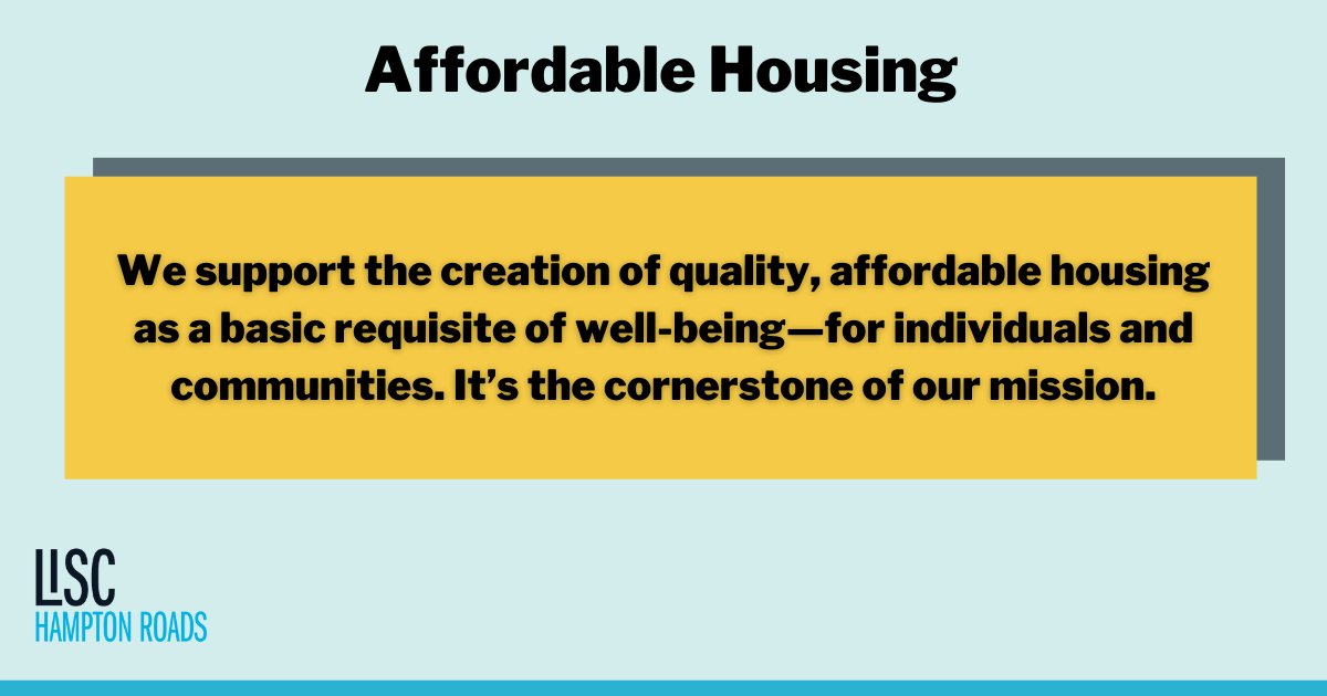LISCHamptonRds's tweet photo. Here at LISC Hampton Roads, Affordable Housing is one of our key areas of focus. Stay tuned for some of the exciting projects we’ve supported! #LISCHamptonRoads #community #communitydevelopment #affordablehousing #neighborhooddevelopment https://t.co/ULIGIVvh6k