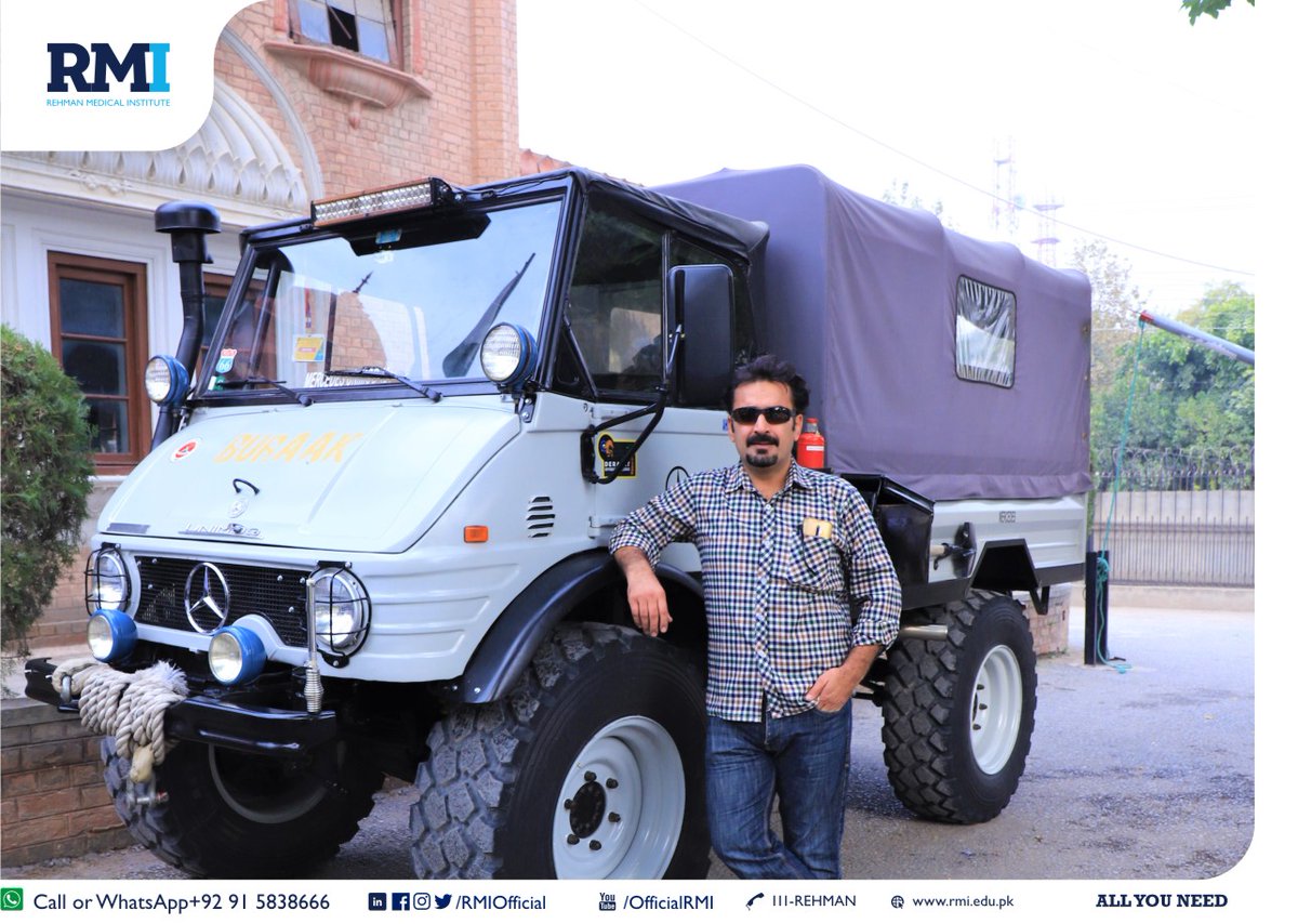 RMIOfficial's tweet photo. Pakhair raghlay!
Rehman Medical Institute hosted the 11th Annual Cross Country Rally of the Vintage & Classic Car Club of Pakistan at Edwardes College Peshawar today.
#RMI #VCCCP #AllYouNeed https://t.co/U9tNYQg76W