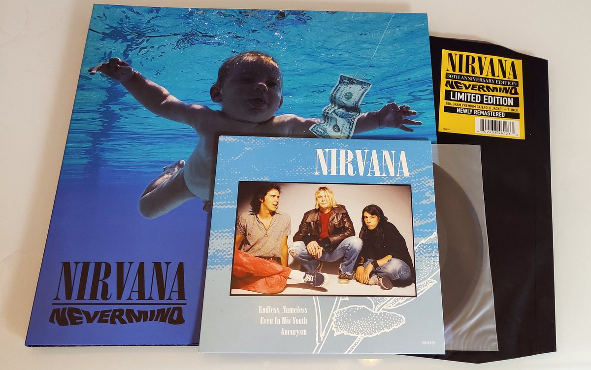 nirvana - nirvana (vinyl unboxing) 
