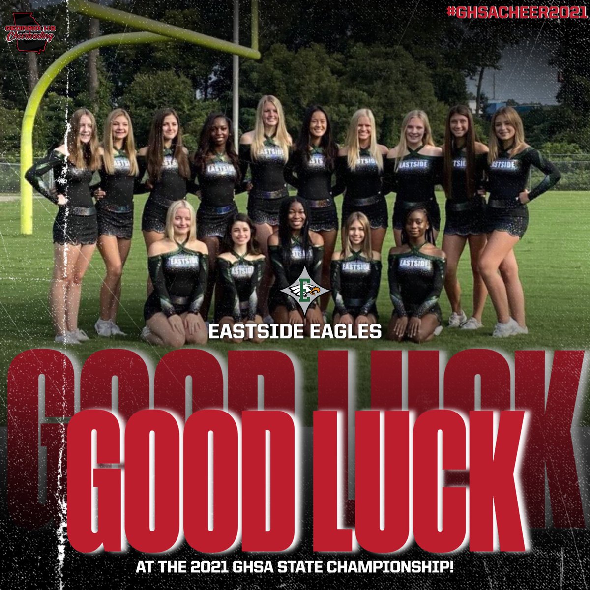Good luck Eastside! 
#ghsacheer2021