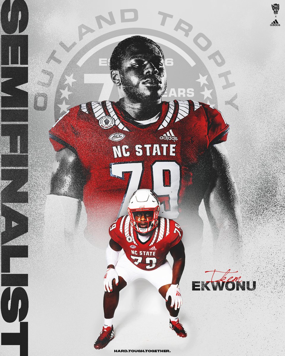 PackFootball's tweet photo. 🚨 Ikem Ekwonu is a semifinalist for the 2021 @OutlandTrophy! 🚨

Huge (and well deserved) honor for @BigIck79

🔗 https://t.co/ulDrV3GKEA

#1Pack1Goal | #HTT https://t.co/EzFEeaTTiX