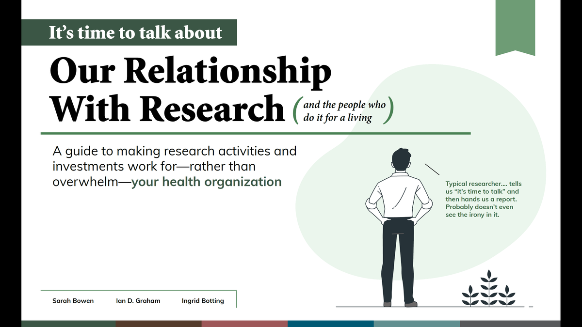 IKTRN (@iktr_network) on Twitter photo Delighted to officially launch āIt's time to talk about our relationship with researchā- a guide to making research work for your healthcare organization: iktrn.ohri.ca/resources/ikt-⦠@WRHA @healthcarecan <a href="/cchlswo/">Canadian College of Health Leaders - SWO chapter</a> @CASPHR <a href="/nncmt/">ćŖć</a> <a href="/_SHRF_/">Saskatchewan Health Research Foundation - SHRF</a> @academyhealth <a href="/trishgreenhalgh/">Trisha Greenhalgh</a> <a href="/HE_ES_Canada/">Healthcare Excellence Canada</a> Delighted to officially launch āIt's time to talk about our relationship with researchā- a guide to making research work for your healthcare organization: iktrn.ohri.ca/resources/ikt-⦠@WRHA @healthcarecan <a href="/cchlswo/">Canadian College of Health Leaders - SWO chapter</a> @CASPHR <a href="/nncmt/">ćŖć</a> <a href="/_SHRF_/">Saskatchewan Health Research Foundation - SHRF</a> @academyhealth <a href="/trishgreenhalgh/">Trisha Greenhalgh</a> <a href="/HE_ES_Canada/">Healthcare Excellence Canada</a>