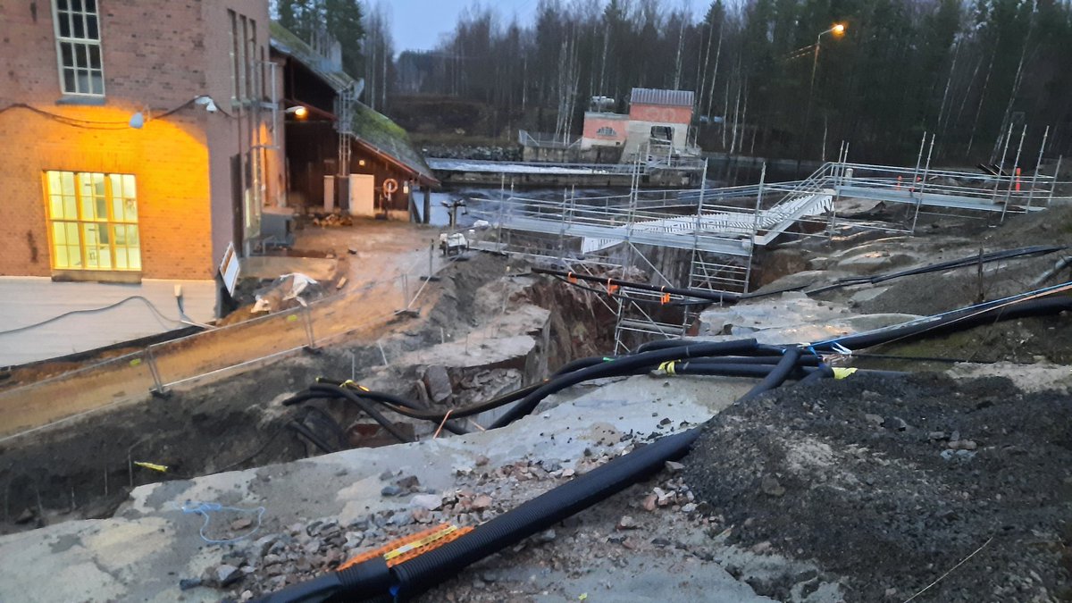 Patotiimi's tweet photo. #TVPK Tulva-, pato-, vesienhoito- ja kunnostuspäivien ensimmäinen päivä takana. Hienoja esityksiä ja päivän päätteeksi vielä excu Kuhankosken voimalaitos ja kalatie-työmaalle. https://t.co/rI65gXaF9G