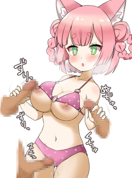 skebでリクエストいただいた、春麺さ◯らちゃん(@harumensakura)のえっちなイラストです✨
シチュはおまかせとのことでしたので、自分の好きなように描かせていただきました( ' ∪ ` *)ありがとうございます〜〜✨ 