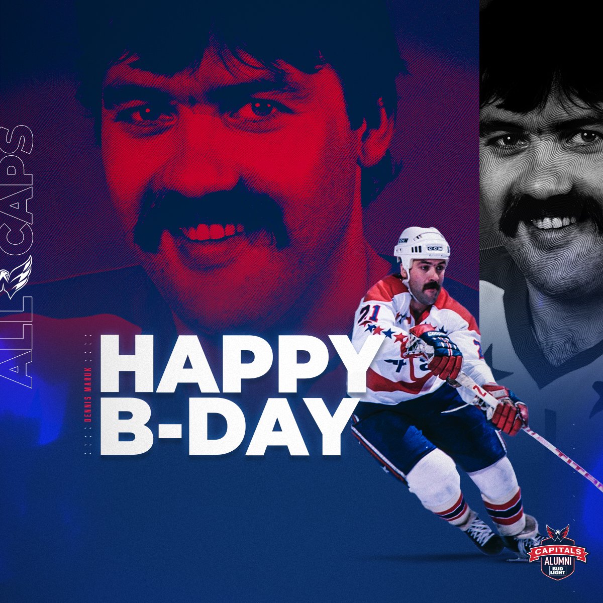 Happy Birthday to Caps alum Dennis Maruk! 