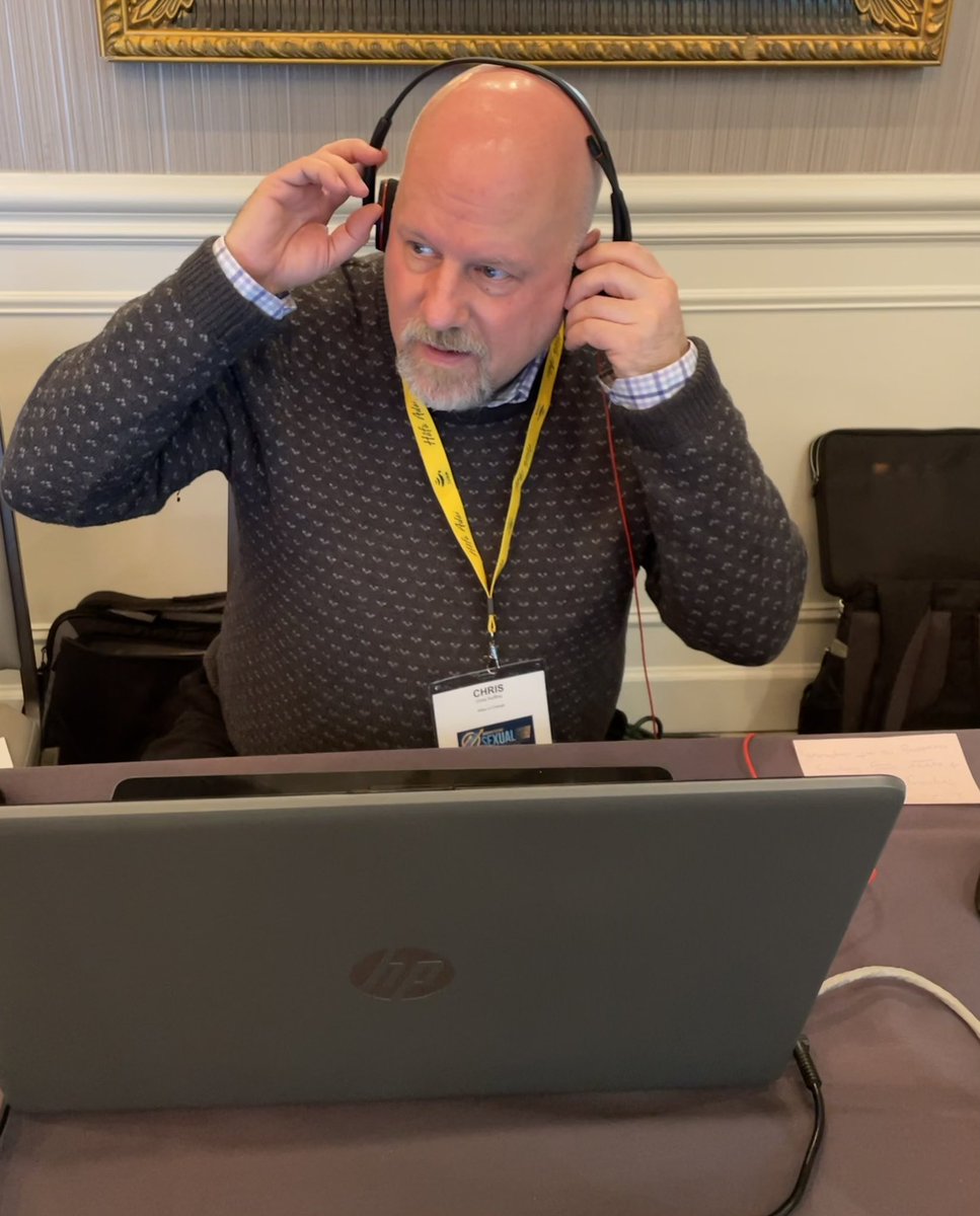 bisc_mi's tweet photo. The lovely Chris Huffine of @AlliesinChange facilitating our virtual conference attendees’ access to From Theory to Practice: Focusing on Sexual Abuse, Respect, and Health in Battering Intervention Programs. Thank you!!!! #BISCMI https://t.co/4ZXxiNZKqN