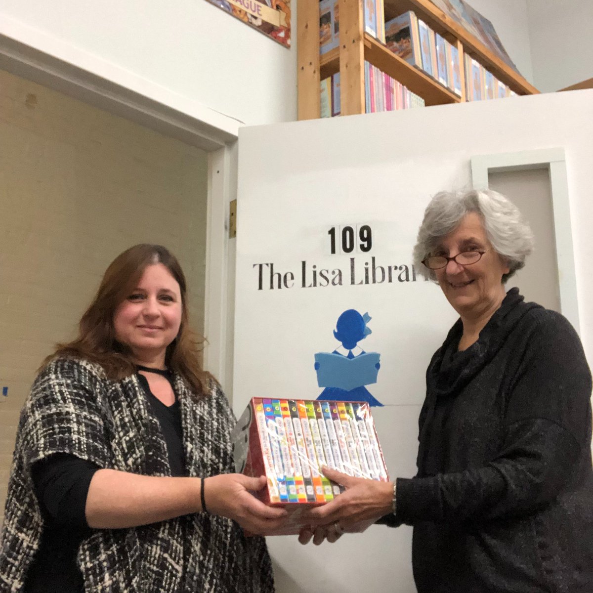 AstorServices's tweet photo. Many thanks to our longtime supporter, #LisaLibraries, for their generous donation of middle-grade fiction books for the children in our Astor Residential Program and other programs throughout the Hudson Valley.
#AstorServices #Read https://t.co/kqvatnLYke