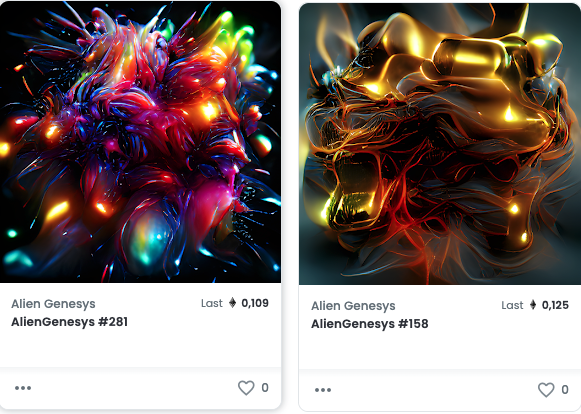 Two surprises I just got 
@aliengenesysnft Finally REVEALED

DAMN those look good