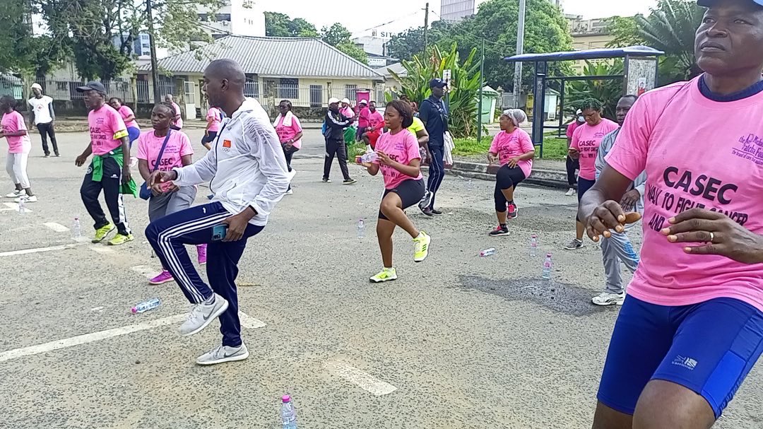 PatchaF's tweet photo. 2021 Walk To Fight Cancer and…WIN! in Douala. Another successful & fun event with cancer educators, thrivers, Zumba & more.
We focus on cancer awareness, prevention & early detection in the #fight4ZeroCancer
Together we will WIN!
#MMPF #CASEC #CancerAwareness #Walk2FightCancer https://t.co/osBxF35Tex