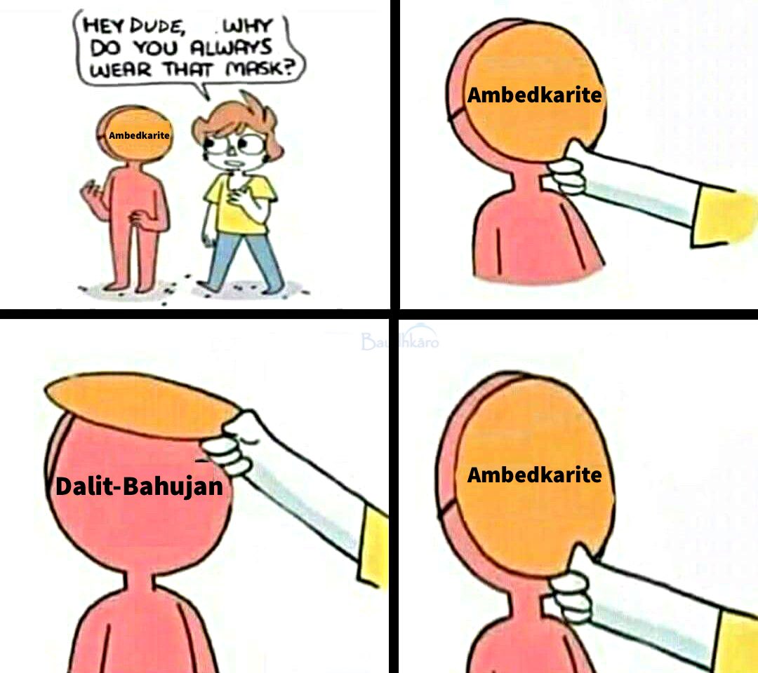 baudhkaro's tweet photo. Oh…Okay!
#dalitism #slavery
#ambedkarism #freedom
#SpreadingAmbedkariteCulture 
#AmbedkariteAwakening
#Baudhkaro https://t.co/L3J52FMmYs
