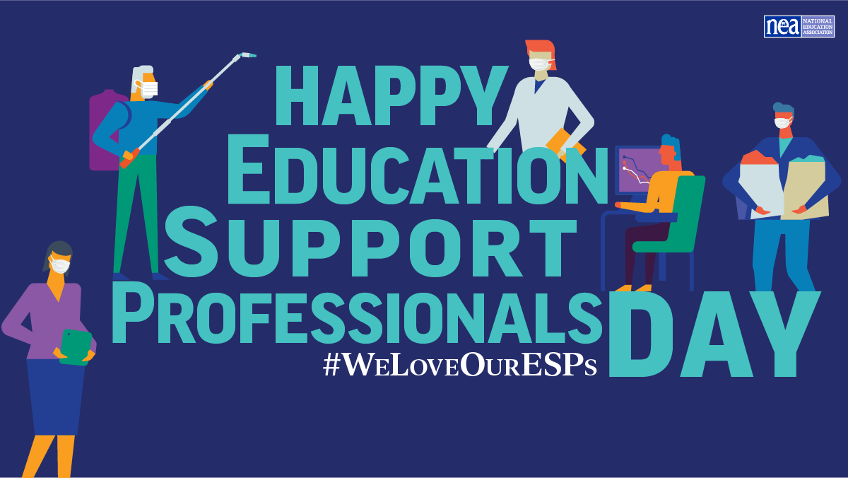 MEAOnline's tweet photo. Know an education support professional who goes above and beyond? Send a special thank you to your favorite ESP this #EducationSupportProfessionalsDay. #WeLoveOurESPs #MichEd #MiEdChamp https://t.co/T3mNzemdAB