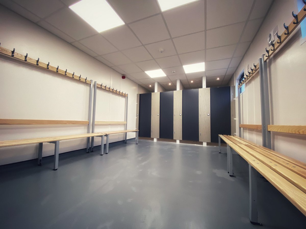 FA regulations compliant sports changing facilities. Full design service available. Call us today or visit our website