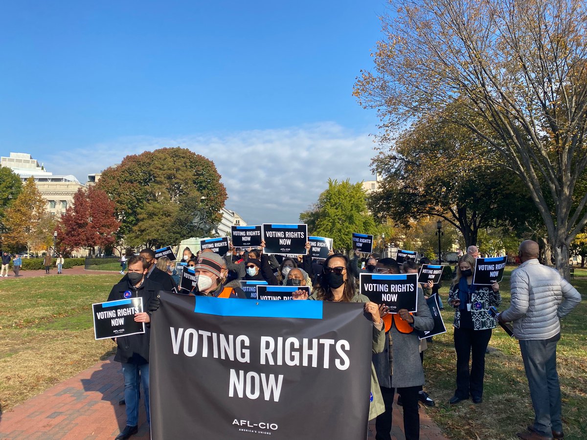 Passing the #FreedomtoVoteAct is critical right now. We MUST pass #VotingRightsNow #1u