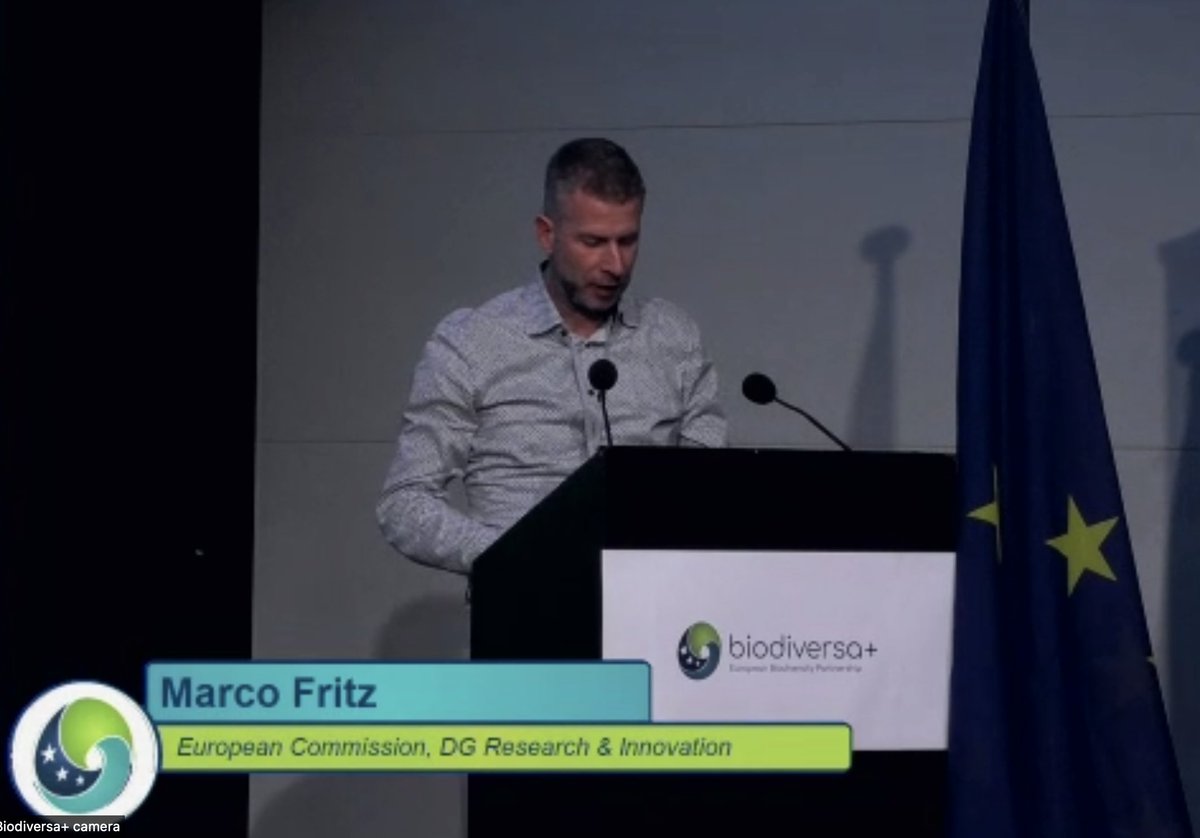 Biodiversa+ (European Biodiversity Partnership) (@biodiversaplus) on Twitter photo 🇪🇺Marco Fritz from <a href="/EUScienceInnov/">EU Science & Innovation 🇪🇺</a>: "the EU is a very crowded but fragmented landscape. With #EUPartnerships, we are not adding players but streamlining collaboration for impact"
Biodiversa+ has the potential to play this key role 🙌 biodiversa.org/1913/download
#BiodiversaEvents 🇪🇺Marco Fritz from <a href="/EUScienceInnov/">EU Science & Innovation 🇪🇺</a>: "the EU is a very crowded but fragmented landscape. With #EUPartnerships, we are not adding players but streamlining collaboration for impact"
Biodiversa+ has the potential to play this key role 🙌 biodiversa.org/1913/download
#BiodiversaEvents