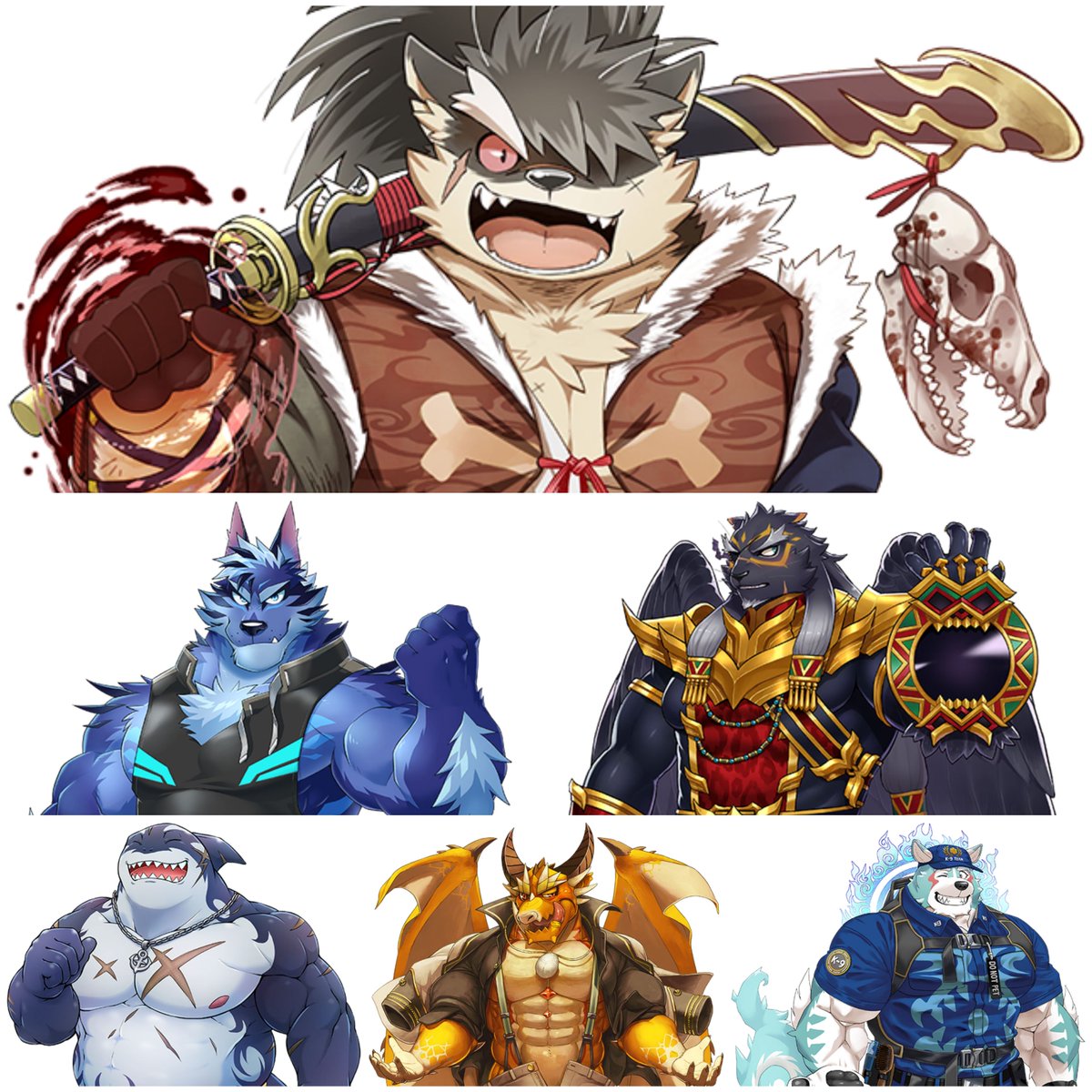 Finally got around to making list of my most beloved characters