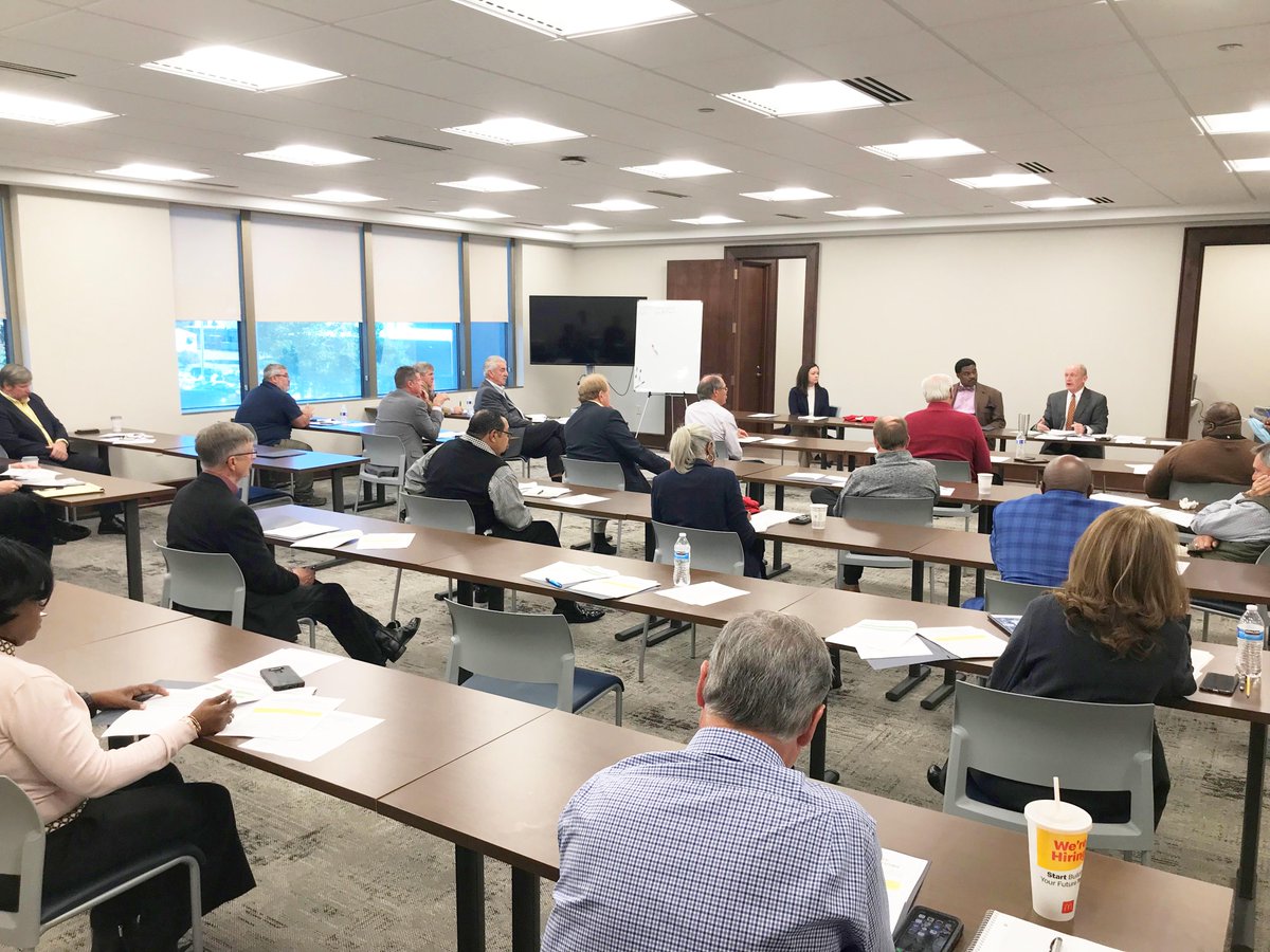 AlabamaCounties's tweet photo. Today, the ACCA Board met &amp; cleared the way for a 67-county vote next month on the 2022 County Platform. Adjusted annually to address counties' ever-changing needs, the Platform details the "67 Counties, ONE Voice" stance on policy issues involving state-level action. #alpolitics https://t.co/NIGAw1YeYl