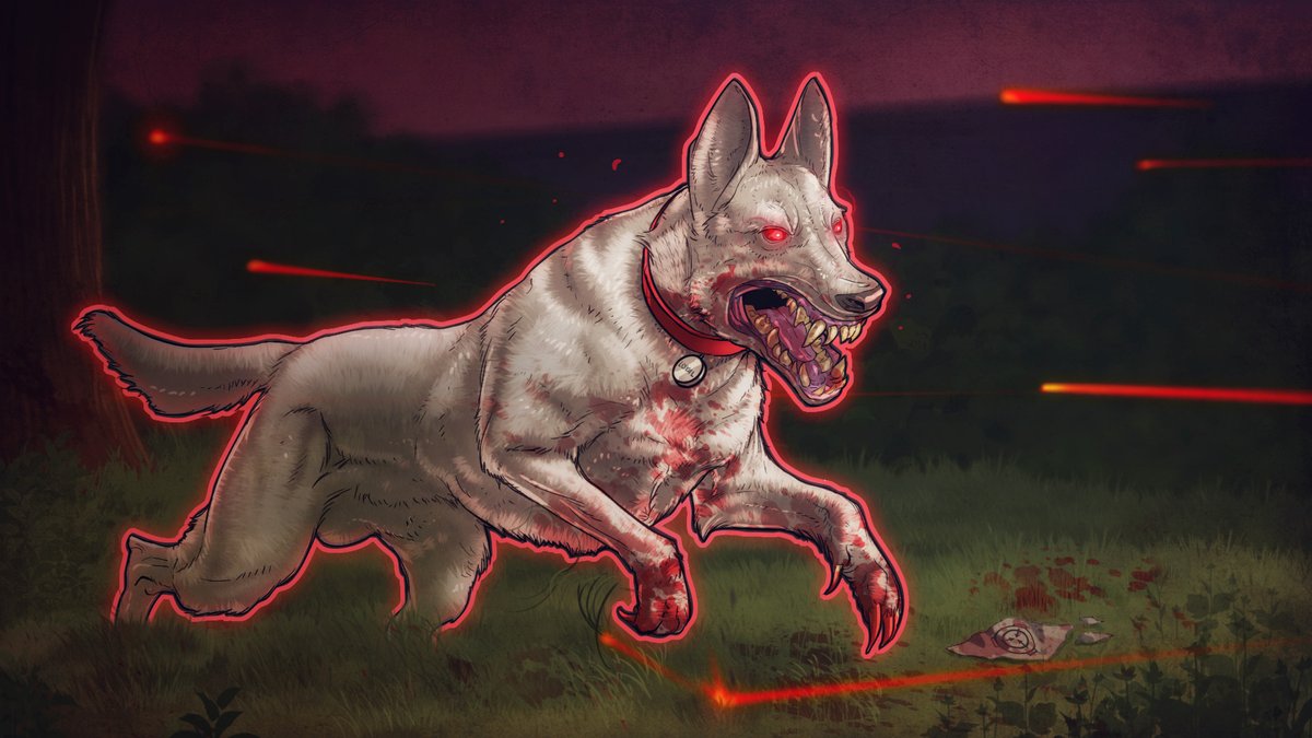 BlackNymphArt's tweet photo. Thumbnail created for the video SCP-1111 - The White Dog from the #youtube channel, SCP Explained - Story &amp; Animation.
Take a look at the video at this link:
https://t.co/OPjVNKKSZS
#scpexplained #scp #animation #illustration #collaboration https://t.co/DU6n5Jgwcv