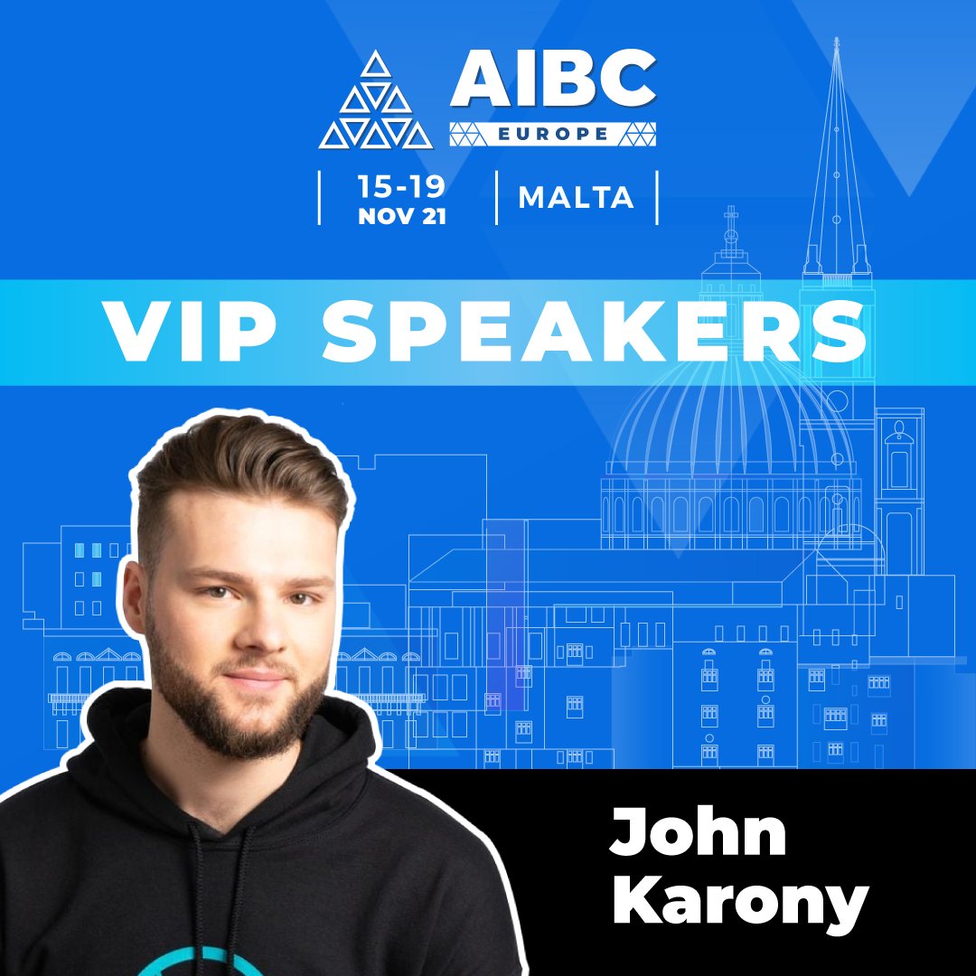 AIBC_World's tweet photo. Join us for this exciting panel happening RIGHT NOW at the main stage! Make sure not to miss John Karony speaking.
👉 John Karony, CEO of @safemoon https://t.co/Ux6FAkWMmM