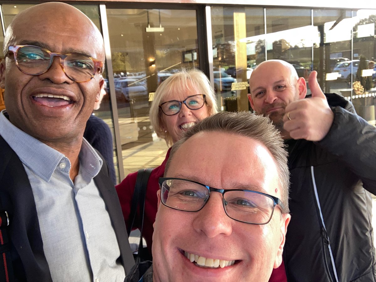 KevinWSheards's tweet photo. We met a legend today at @2020GroupUK annual conference @SheardsAccts @krissakabusi @CarolynASheards https://t.co/J31VDp6qjN