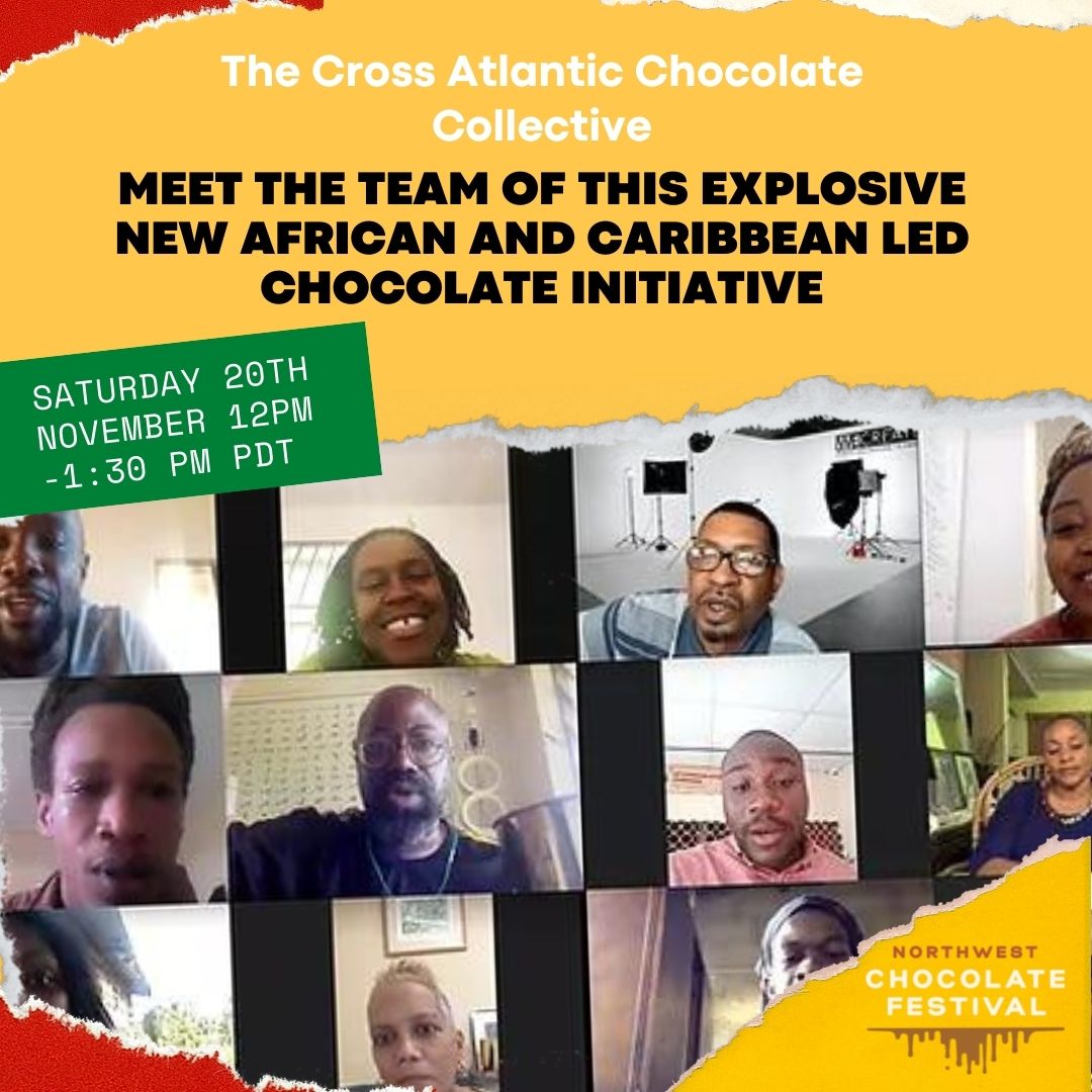 I'm excited to participate in 'The Cross Atlantic Chocolate Collective - meet the chocolate artisans and leaders of this exciting new African and Caribbean chocolate initiative!' this Sunday as part of 
<a href="/nwchocolate/">Northwest Chocolate</a> emamo.com/event/nw-choco…