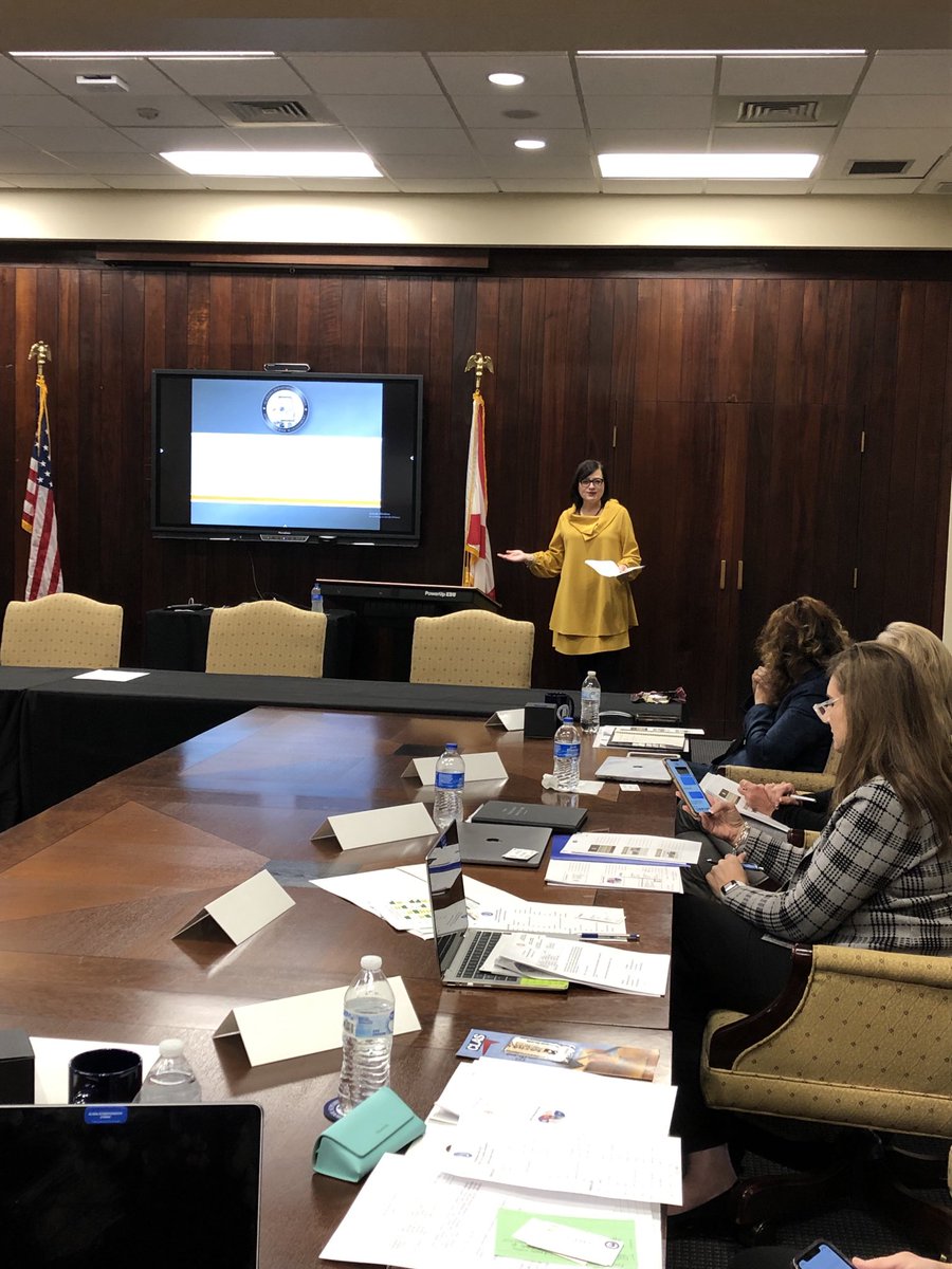 Jana Ingels talks to New Superintendents about DORM and ELTF.