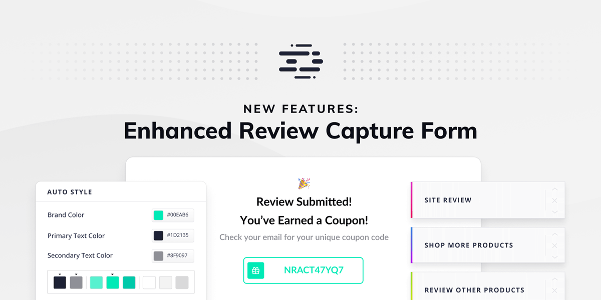 GetOkendo's tweet photo. IT’S HERE 🤯

✔️ Simplified user-generated content collection
✔️ Streamlined review generation
✔️ Stylized brand experiences

The all-new Enhanced Review Capture Form was built to generate quality UGC—faster. Here’s what’s in store with the new form 👉 https://t.co/KiJue15LsX https://t.co/H3fDKgy3wp