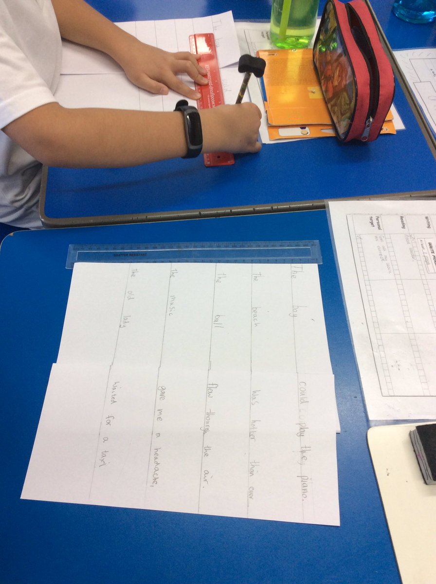 This week R19 have been consolidating their learning about subordinate clauses by looking at embedded clauses <a href="/SchoolBroomhill/">BroomhillSchool</a>