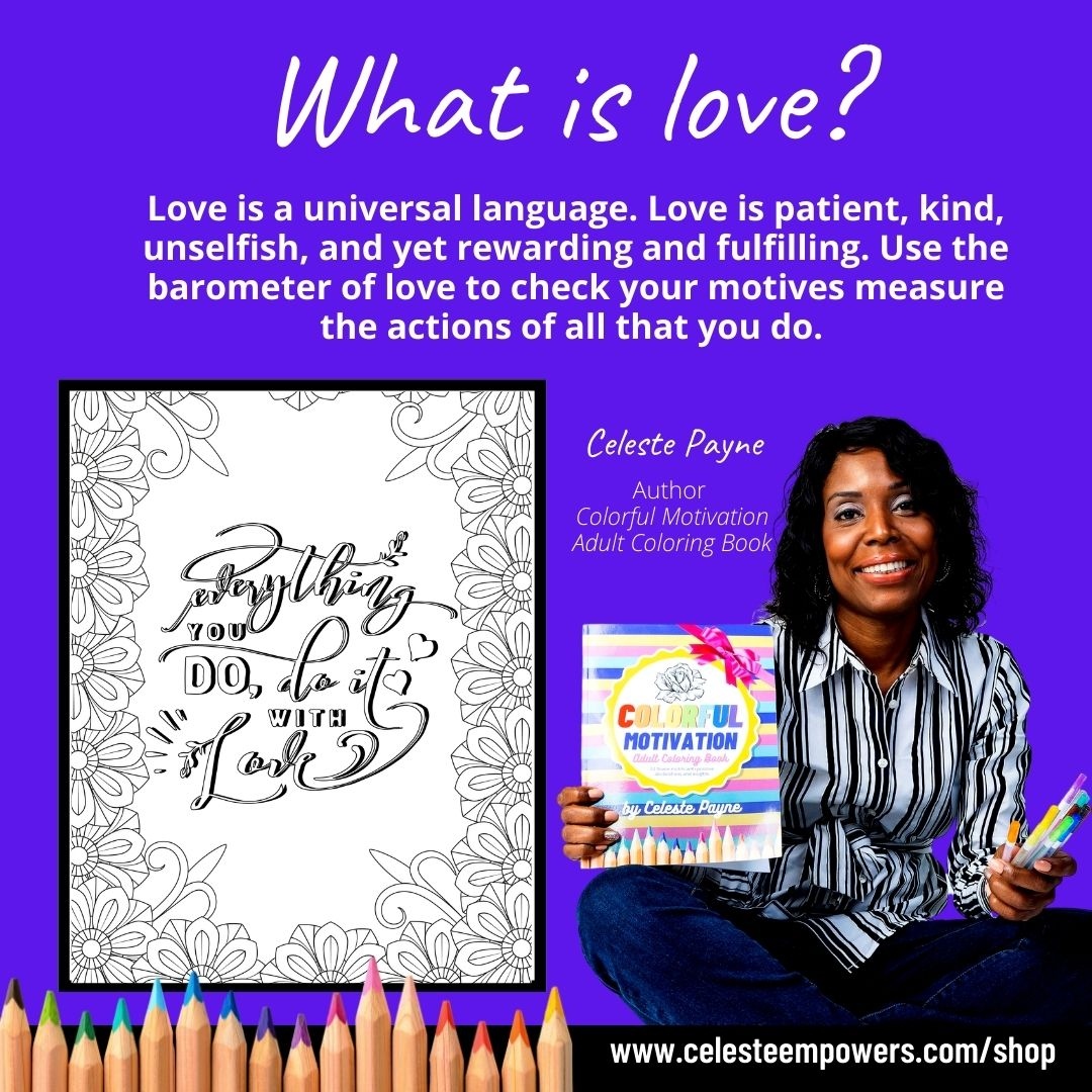 celestepayne's tweet image. What is love?

~ Celeste Payne, Author, Colorful Motivation Adult Coloring Book
celesteempowers.com/shop
👇
👇
👇
#adultcoloringbook
#colorfulmotivation
#holidaygift
#glittermarkers