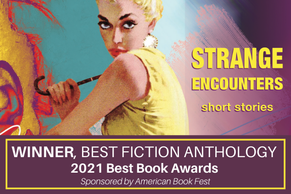 Missouri_Review's tweet photo. Great News! STRANGE ENCOUNTERS, a fiction anthology from TMR featuring former contributors, has been declared a winner for the 2021 Best Book Awards, sponsored by @americanbookfest! Get your copy here: https://t.co/M2YZ6Y5cW6. https://t.co/QQ6aPhTO5v