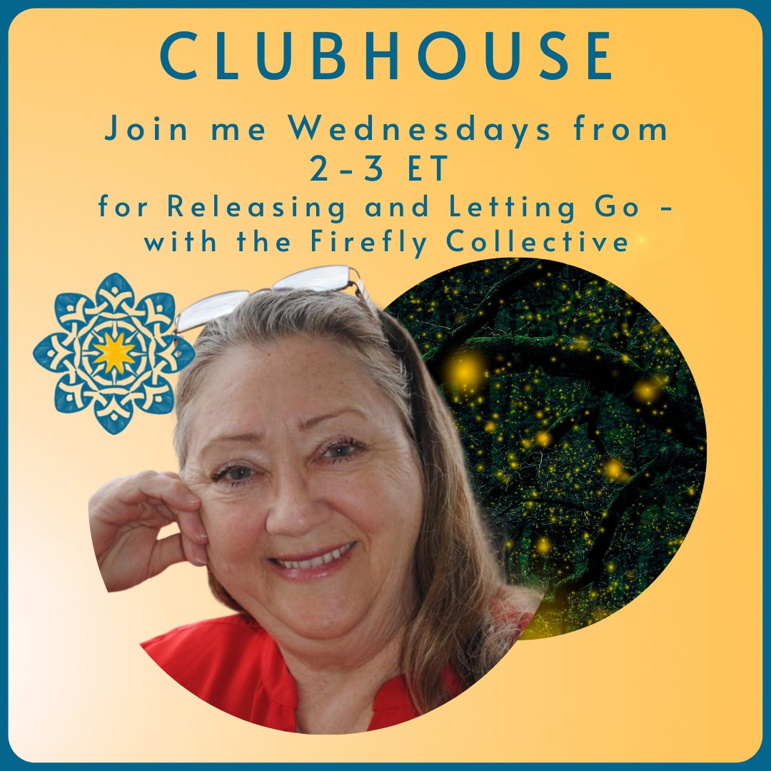 AnityeConsult's tweet image. Join me this afternoon on Clubhouse with the #FireFlyCollective. Let&apos;s find what&apos;s holding you back and help you #ReleaseandLetGo.

clubhouse.com/@LauraSheldrick