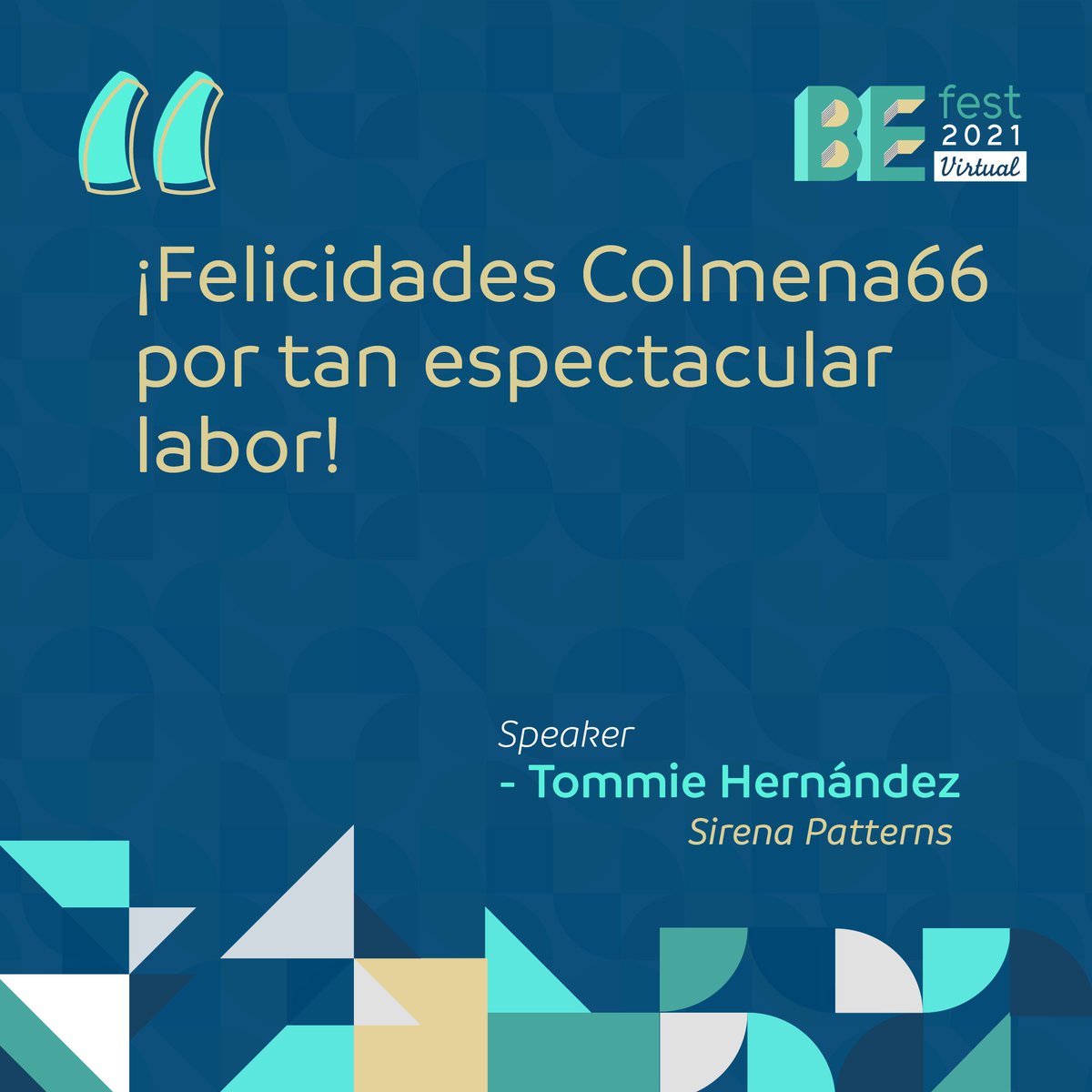 ¿Qué piensan los participantes del #BEFest 2021? 

Estos son algunos de los comentarios que recibimos sobre el evento de apoyo empresarial más inclusivo y accesible de Puerto Rico. 

Gracias por acompañarnos en esta celebración del emprendimiento local. ¡Nos vemos el próximo año!
