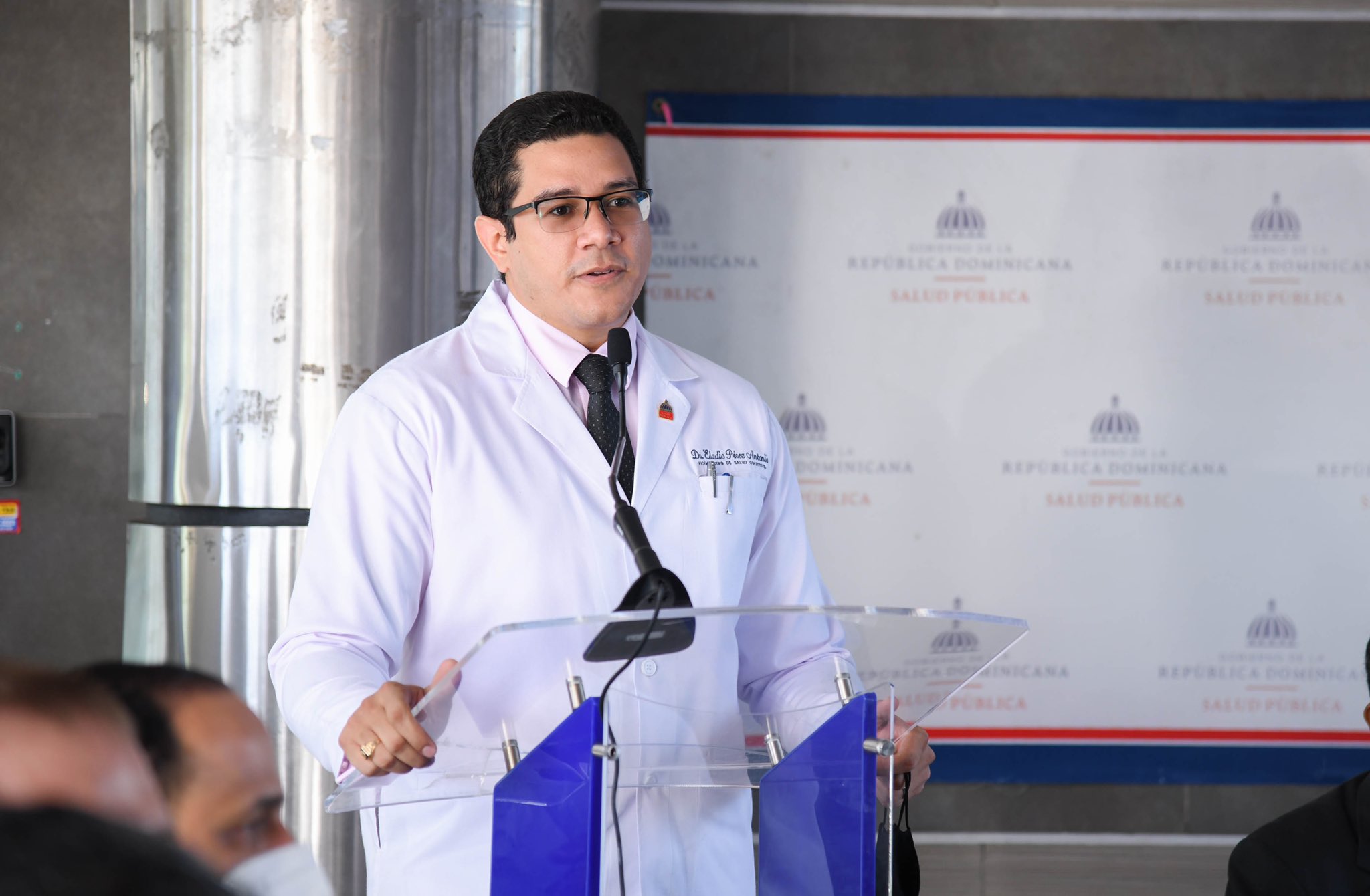 Salud Pública RD on X: "La actividad contó con la participación de el Dr.  Eladio Pérez (@radhames562), viceministro de Salud Colectiva, Héctor  Villalona, coordinador de los inspectores COVID y el contralmirante Luis