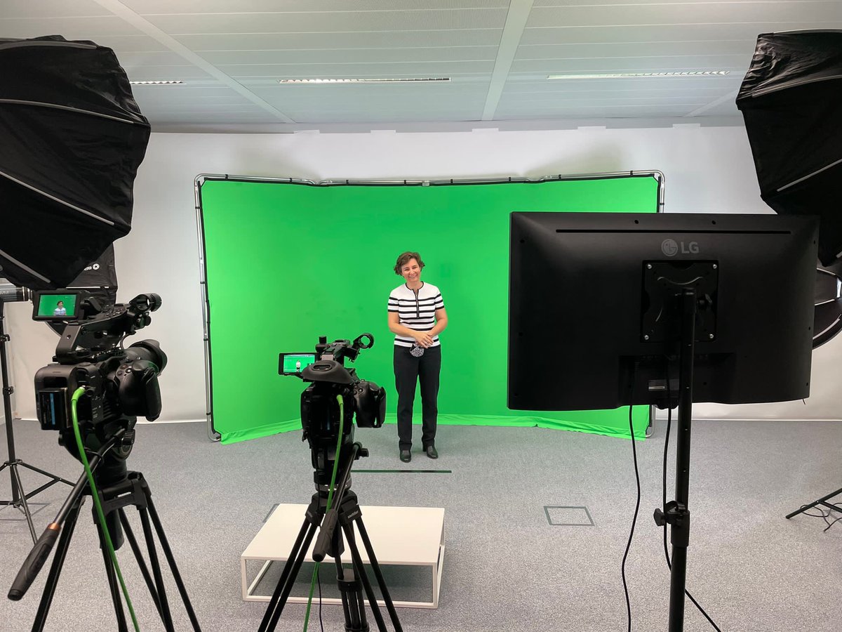ChristelVacelet's tweet photo. #EQAF time! Rehearsal with @maria_kelo for tomorrow’s conference.
Our first with a green screen. #digitalevent
Would have loved to be at @AaltoUniversity of course but it will still be fun.
#virtualvisit #greatprogramme #networking included.
https://t.co/qRGaDJO5Qd https://t.co/VqvXHVfJpV