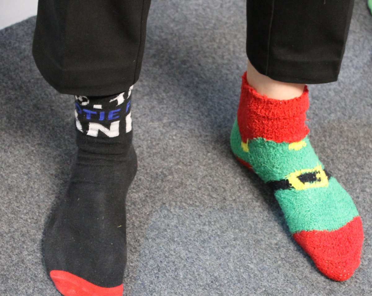 CoxGreenSchool's tweet photo. We had some FABULOUS sock combinations this week in support of #OddSockDay2021 celebrating our individuality and raising awareness of #AntiBullyingWeek #oddsocks #CreativeCombinations https://t.co/ZayktiITUQ