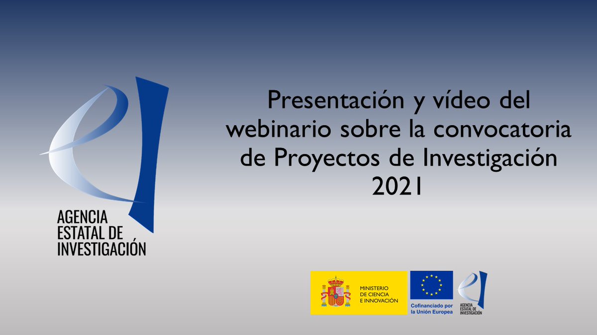 Agencia Estatal de Investigación tweet media