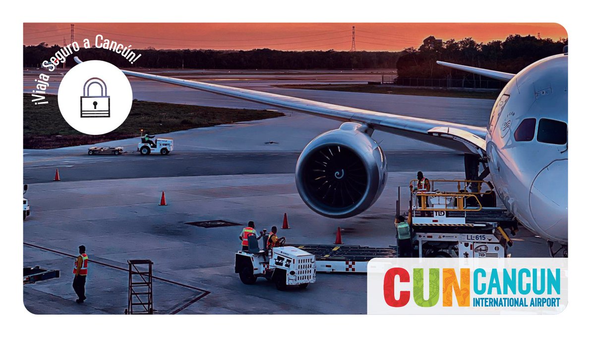 ¡Ven a Cancún, te estamos esperando! Traslados desde el Aeropuerto de Cancún y transportación a los hoteles cancunairport.com #Cancun #cancunairport #ViajaSeguro