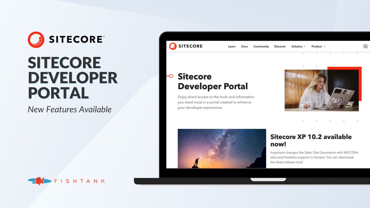 getfishtank's tweet photo. 📣Hey #Sitecore Developers! There's something new just for you!

🚀@Sitecore has launched a Developer Portal for you to easily access tools, resources, and connect with other @WeAreSitecore members.

👉Check it out here: https://t.co/RH3929T0yQ https://t.co/ctTWgeebAK