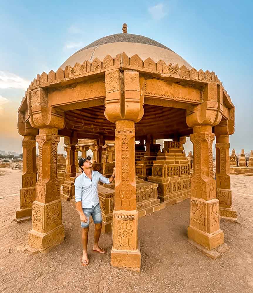 traveltomtom's tweet photo. Traveling to #Karachi? Here is your number one thing to do: Chaukhandi Tombs! 🇵🇰

Check out my complete guide with everything you need to know when you visit… 👇🏼

https://t.co/fb0cCrPFEE #pakistan https://t.co/ehYynO5D4U