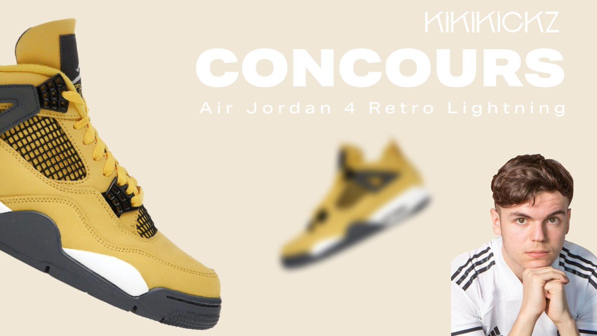zqFTN's tweet image. Pour fêter la fin de Bootcamp, on vous organise un méga concours avec @kikikickz ! 👟

On vous fait gagner une paire de Air Jordan 4 Retro Lightning 2021 🔥

Pour participer, #RT &amp;amp; #follow @zqFTN &amp;amp; @kikikickz !

Tirage au sort le 22/11