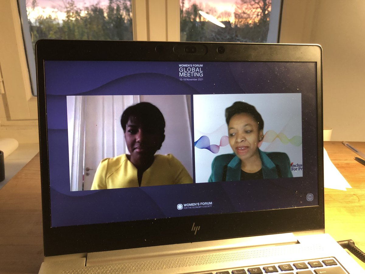 clararodsti's tweet photo. Very proud of being part of the @AXA #HR team who just launched the first global #Inclusion Survey. 
@ksontwitt is sharing live with @MAMELIYI at the @Womens_Forum #WFGM21 @kj_paris @SophieFurtak https://t.co/CGEDgGJOjT