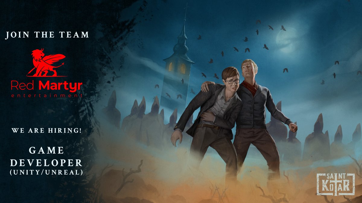TheMarkEnt's tweet photo. We're hiring for the position of Game Developer! 😲
Start: as soon as possible 👀
Learn more and apply for the job: https://t.co/RJaQkj8odg https://t.co/9ES6WMnU7E