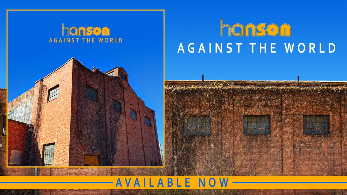 HITZAly's tweet photo. New @hansonmusic album #AgainstTheWorld is OUT now! Don’t wait and go tonlisten on @Spotify and others music streaming app.

On this day we also celebrate M. @isaachanson ….Happy Birthday to you #OldMan! 
#hansonatw https://t.co/t03X4C4PuA