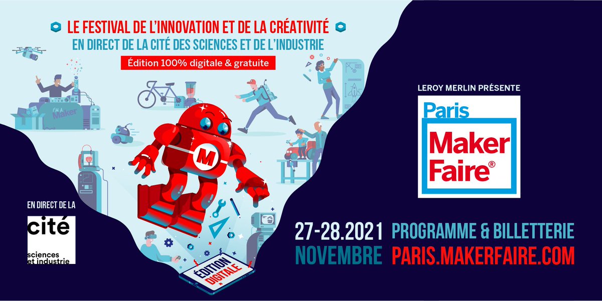 CogniJunior's tweet photo. J-10 avant la Maker Faire de Paris #MFP21 @makerfaireparis Retrouvez Cogni'Junior le Vendredi après midi sur le créneau #éducation
Venez vous informer et poser vos questions
#maker #neuroscience #STEM #teachingkit #OCEANA https://t.co/ookPfSPTlf